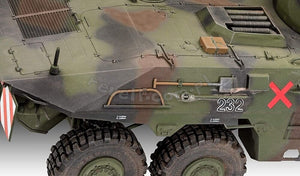 Revell 03321 SpPz 2 Luchs &amp;amp; 3D Puzzle Diorama 1/35 – zdjęcie 6