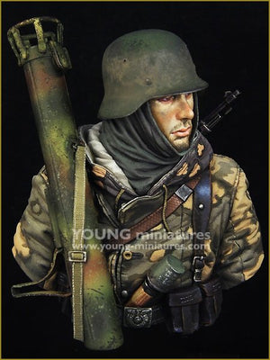 Young Miniatures YM1865 German Waffen SS with Panzerschreck 1/10 – Bild 8