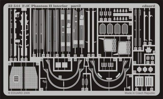 Eduard 32544 F-4C interior 1/32 Tamiya – immagine 2