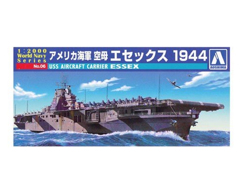 Aoshima 00937 USS Essex 1/2000