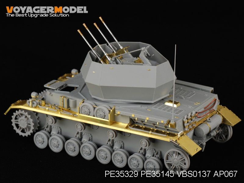 Voyager Model PE35329 WWII German 20mm Flakpanzer IV &amp;quot;Wirbelwind&amp;quot; For DRAGON 6540 1/35 – image 2