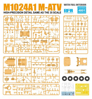 Rye Field Model 4801 M1024A1 M-ATV 1/48 – zdjęcie 2