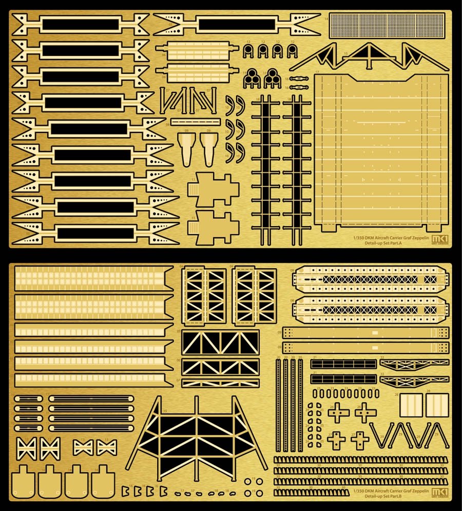 MK1 Design MD-35028 DKM Graf Zeppelin DX 1/350 – zdjęcie 7