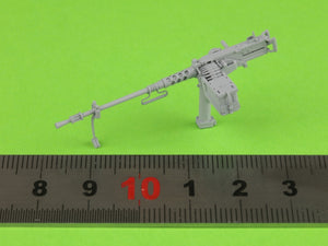 Master GM-35-063 Browning M2HB .50 cal (12.7mm) - machine gun with tank mount - WWII period (early M23 cradle with early ammo rack) 1/35 – image 7