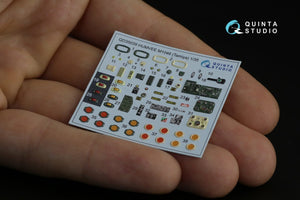 Quinta Studio QD35039 HUMVEE Family 3D-Printed &amp;amp; coloured Interior on decal paper (Tamiya) 1/35 – zdjęcie 10