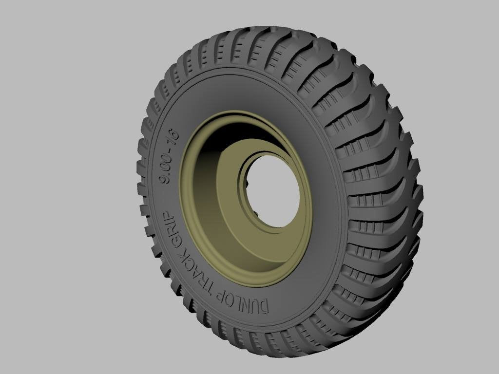 Panzer Art RE35-411 Humber Mk I road wheels (Firestone pattern) 1/35 – image 2