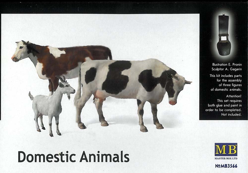 Master Box 3566 Domestic Animals 1/35