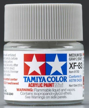 Tamiya XF83 Medium Sea Gray 2 RAF (81783) Acrylic paint 10ml – zdjęcie 2