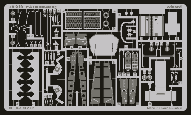 Eduard 49219 P-51B 1/48 Tamiya – image 2