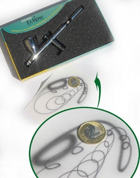 Iwata HP-CS Aerograf Eclipse (0,3mm) – zdjęcie 4