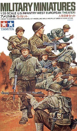 Tamiya 35048 U.S. Infantry (West European Theater) 1/35
