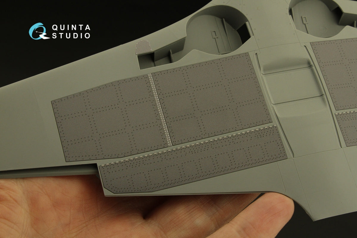 Quinta Studio QP32014 Yak-9T Flaps and Panels (ICM) 1/32 – zdjęcie 9