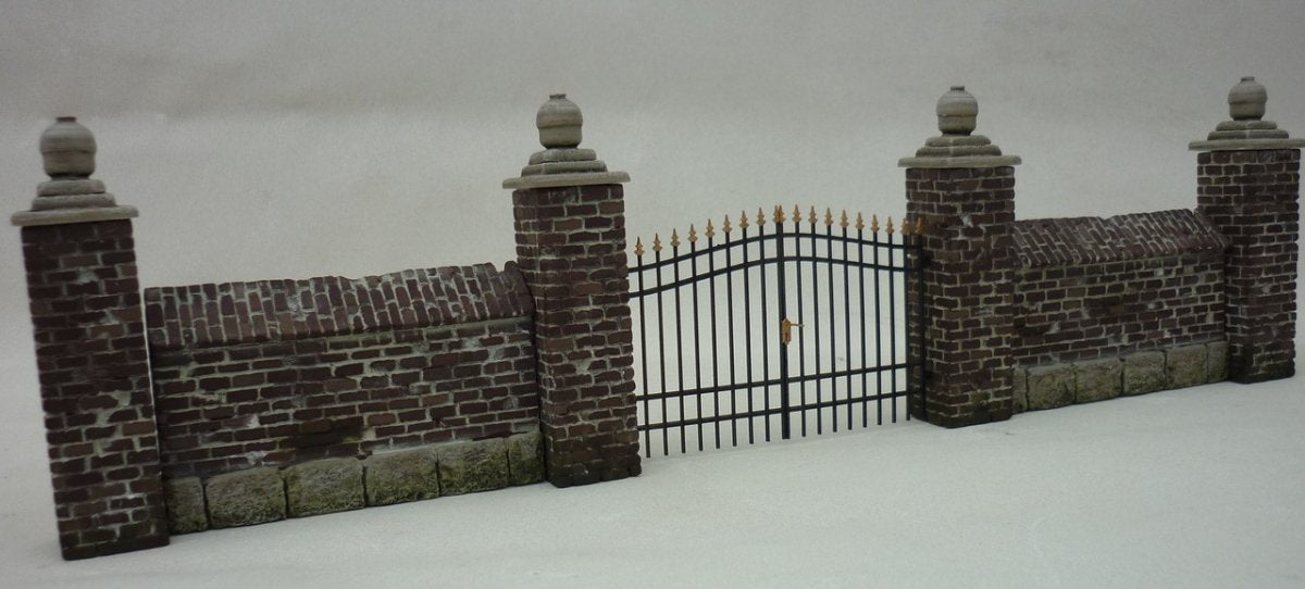 RT-Diorama 35243 Park wall with Fence 1/35 – image 8
