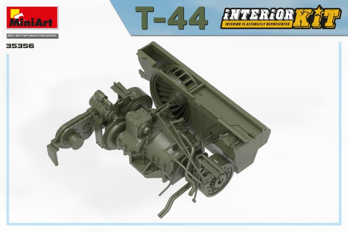 MiniArt 35356 T-44 INTERIOR KIT 1/35 – zdjęcie 6