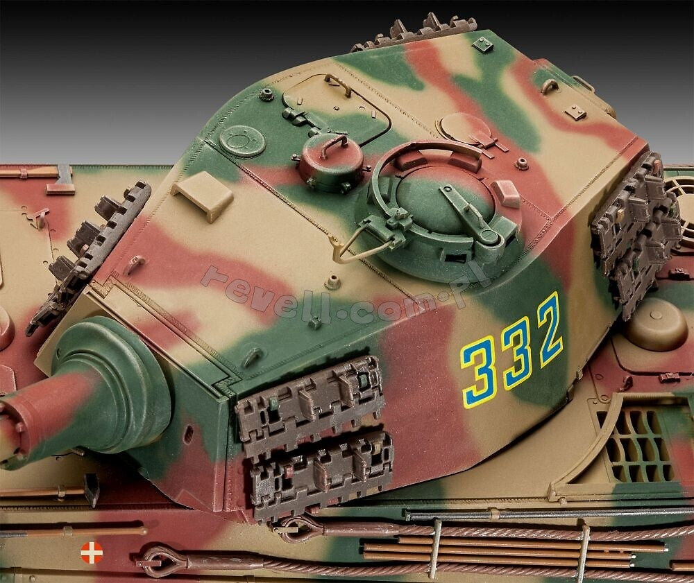Revell 63249 Tiger II Ausf.B Henschel Turret Model Set 1/35 – image 7