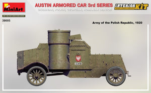 MiniArt 39005 AUSTIN ARMORED CAR 3rd SERIES: UKRAINIAN, POLISH, GEORGIAN, ROMANIAN SERVICE. INTERIOR KIT 1/35 – zdjęcie 2
