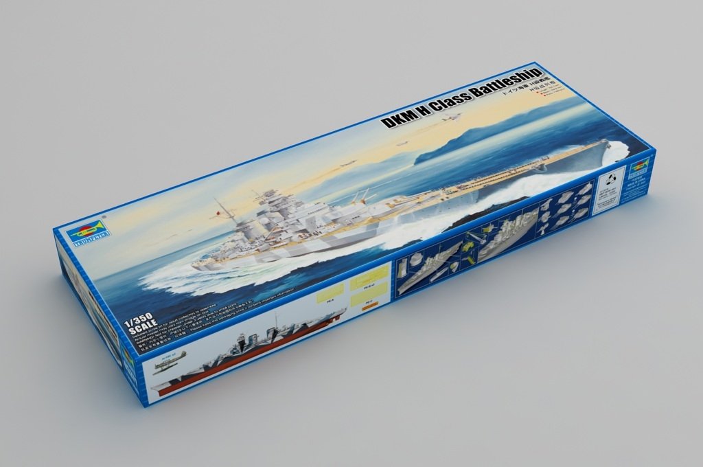Trumpeter 05371 DKM H Class Battleship 1/350 – Bild 2