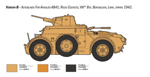 Italeri 6591 Autoblinda AB 41 with Bersaglieri El Alamein 1/35 – image 4