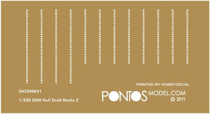 Pontos 35019WD1 DKM Admiral Graf Spee Wooden Deck set 1/350 – image 3