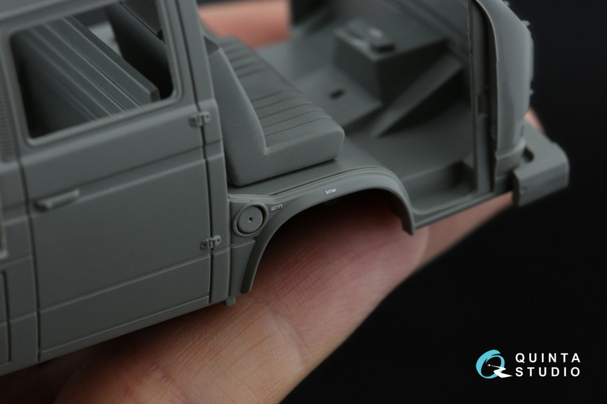 Quinta Studio QD35138 Bundeswehr VW T3 Family 3D-Printed &amp;amp; coloured Interior on decal paper (Takom) 1/35 – zdjęcie 11