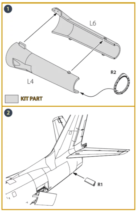 Clear Prop! CPA48055 F-86A engine exhaust endface for CP kits 1/48 – image 3