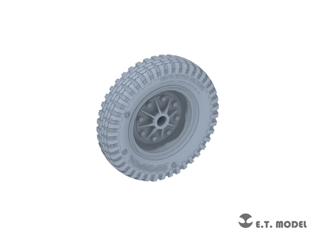 ET Model P35-130 WWII German Sd.kfz.251/Sd.kfz.11 Sagged Front Wheels 1/35 – image 3
