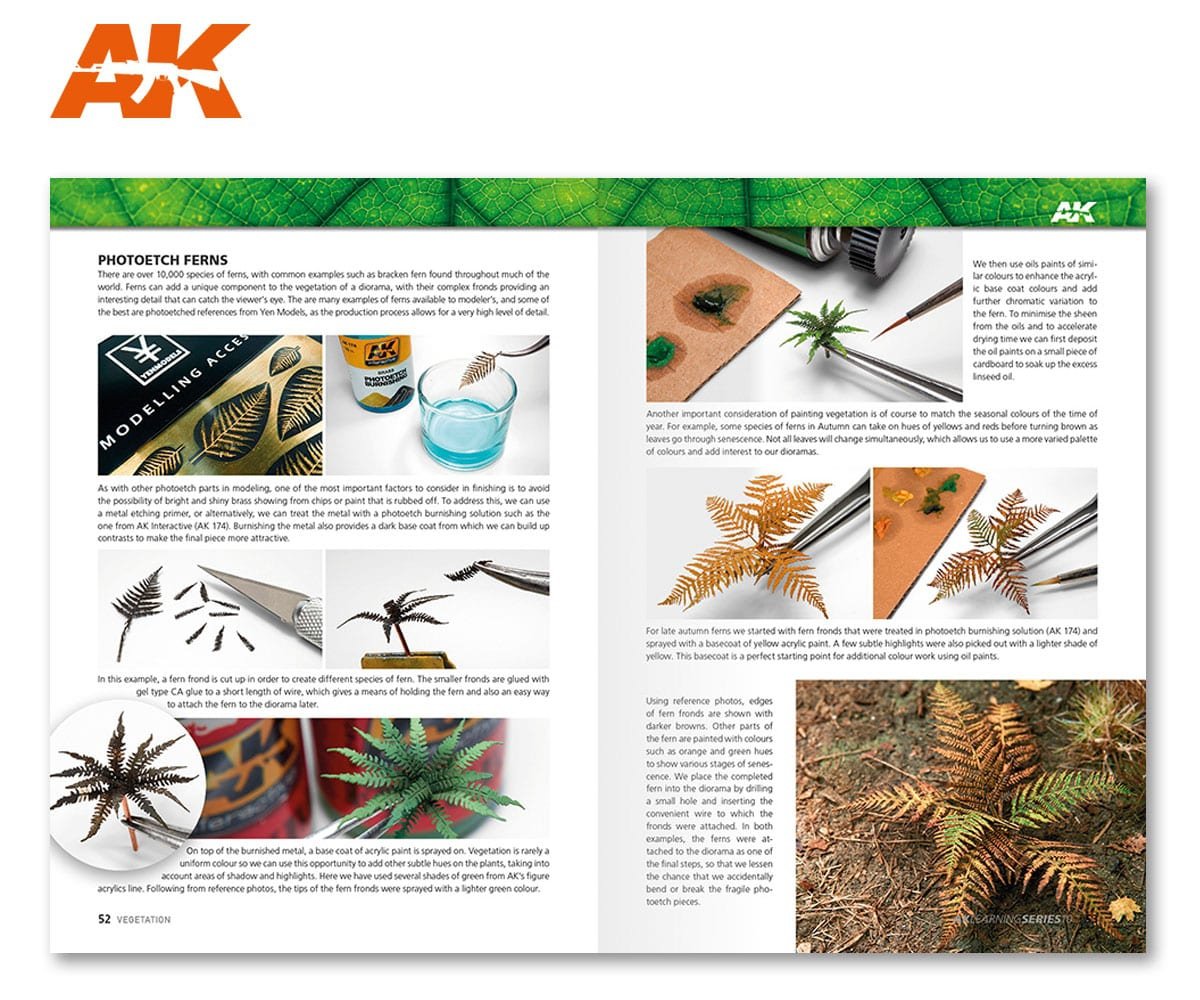AK Interactive AK295 AK LEARNING 10: MASTERING VEGETATION IN MODELING – zdjęcie 7