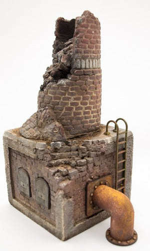 RT-Diorama 35300 Ruined Factory chimney 1/35 – zdjęcie 4