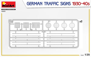 MiniArt 35633 GERMAN TRAFFIC SIGNS 1930-40s 1/35 – zdjęcie 6