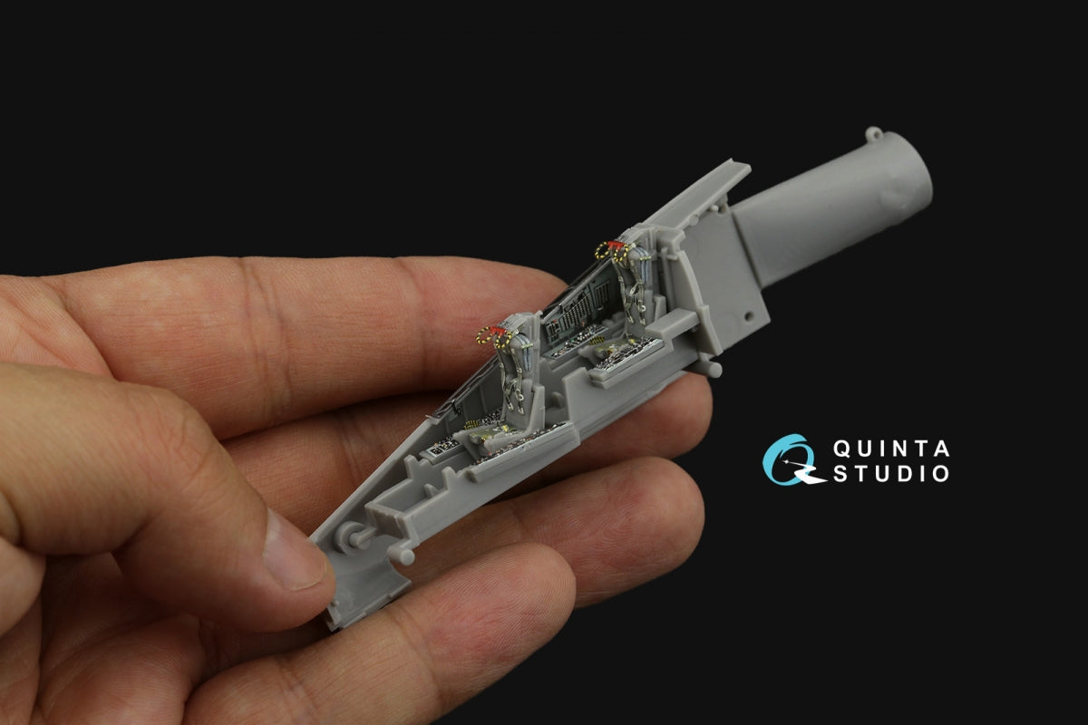 Quinta Studio QD72091 F-4D 3D-Printed &amp;amp; coloured Interior on decal paper (Fine Molds) 1/72 – zdjęcie 12