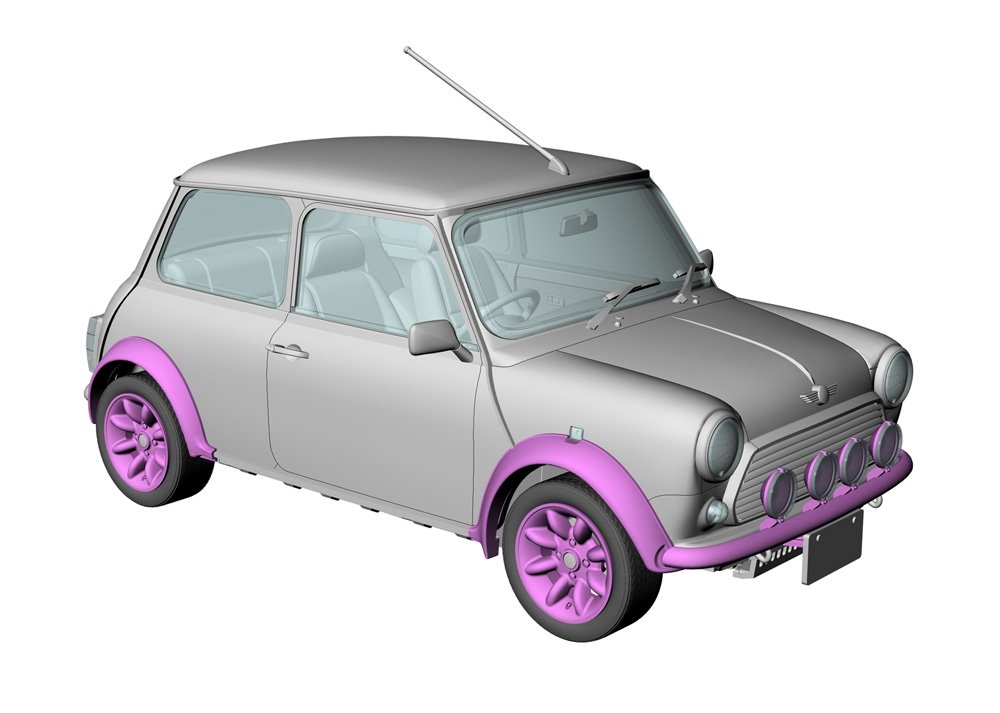 Hasegawa HC57 21157 Mini Cooper Sports-pack Limited (1998) 1/24 – image 11