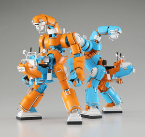 Hasegawa 64791 CHUBU 01 &amp;quot;Orange &amp;amp; Sky Blue&amp;quot; Lightweight Mechatrobot 1/35 – zdjęcie 2