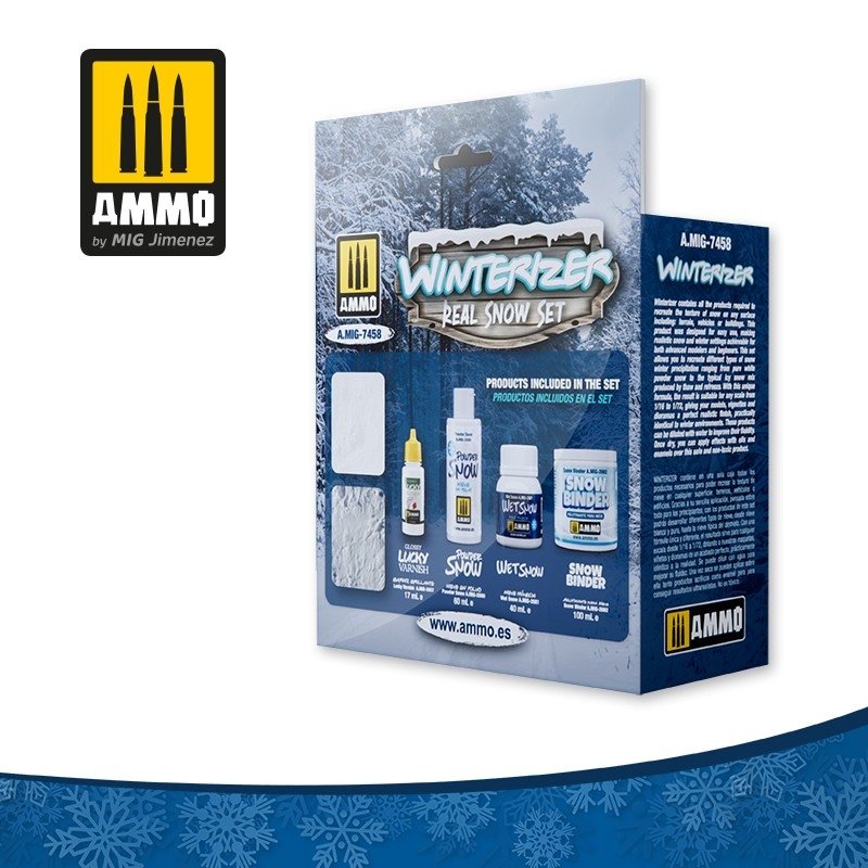 AMMO of Mig Jimenez 7458 WINTERIZER SET – zdjęcie 5