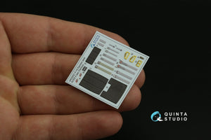 Quinta Studio QD32157 F-15C Late/F-15J late 3D-Printed &amp;amp; colored Interior on decal paper (Tamiya) 1/32 – image 6