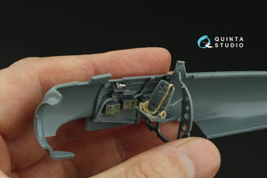Quinta Studio QD48493 A6M2 Zero Nakajima Production 3D-Printed coloured Interior on decal paper (Eduard) 1/48 – zdjęcie 9