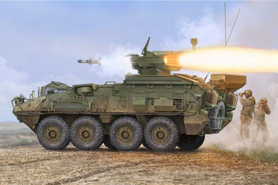 Trumpeter 01558 LAV III TUA (Tow-Under-Armour) 1/35