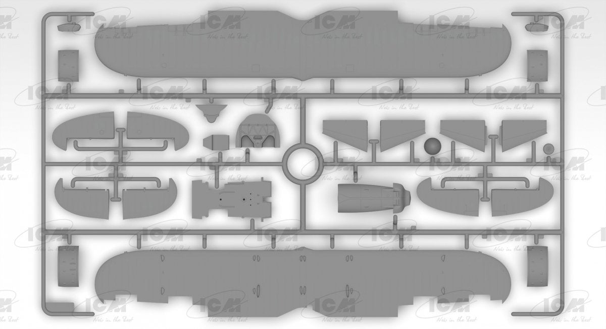 ICM 32021 CR. 42 LW , WWII German Luftwaffe Ground Attack Aircraft 1/32 – Bild 8