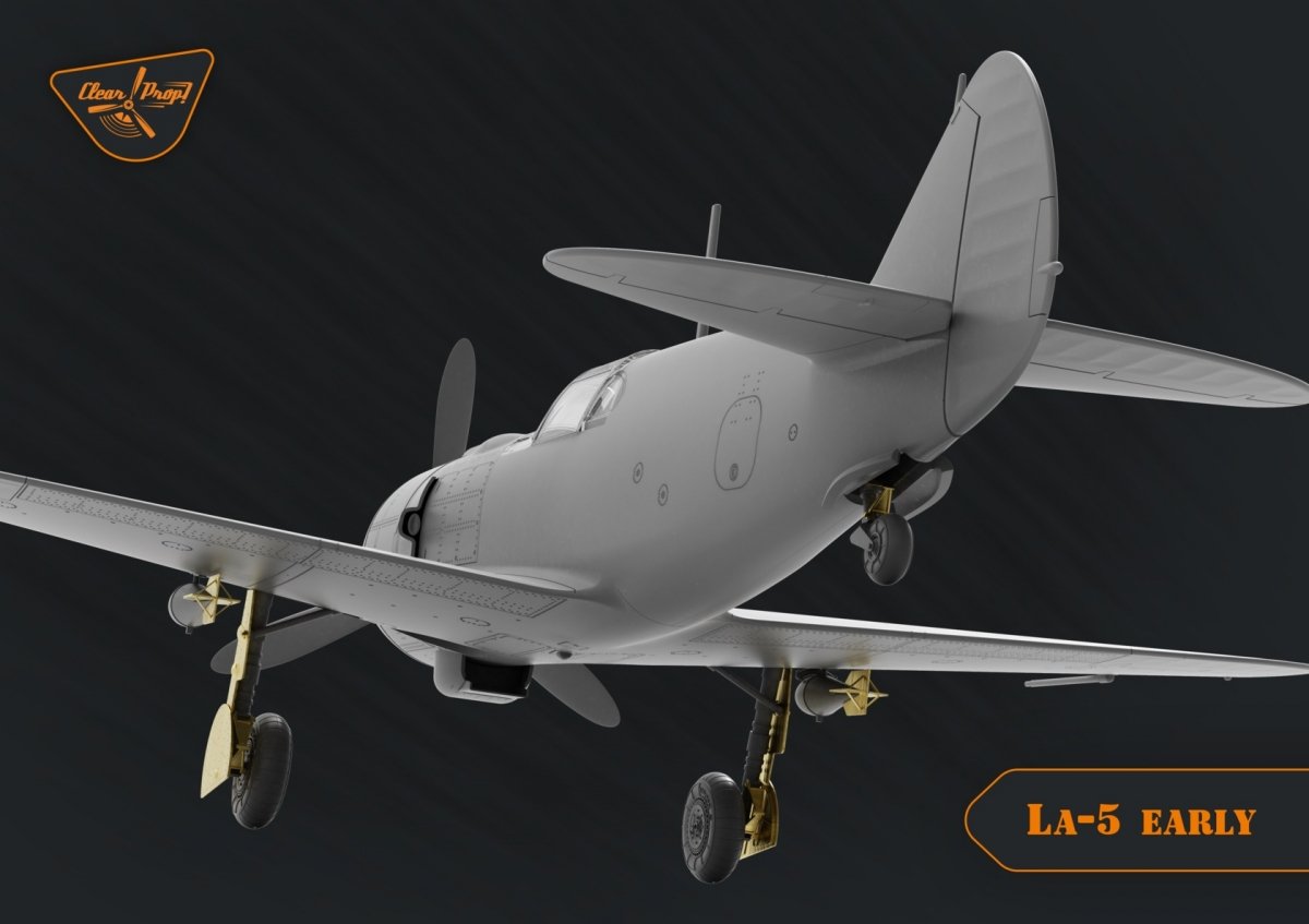 Clear Prop! CP72014 La-5 early version ADVANCED KIT 1/72 – zdjęcie 11