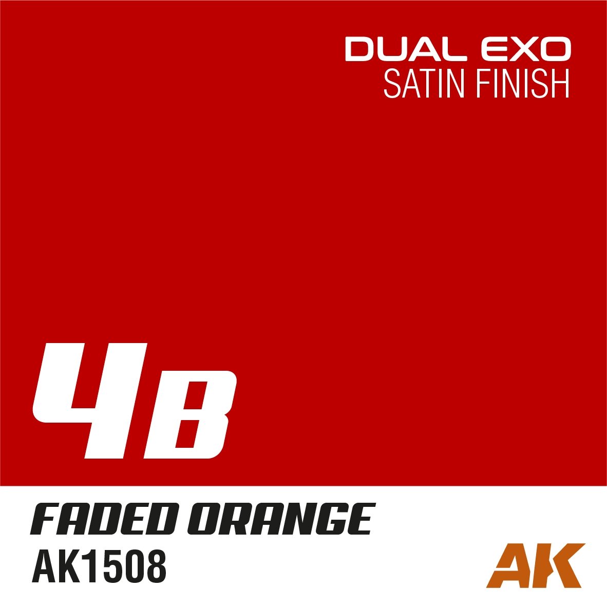 AK Interactive AK1546 DUAL EXO SET 4 – 4A PURE ORANGE &amp;amp; 4B FADED ORANGE – zdjęcie 4
