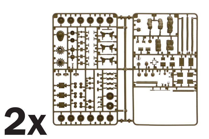 Italeri 6529 M4A3E8 SHERMAN FURY – image 6