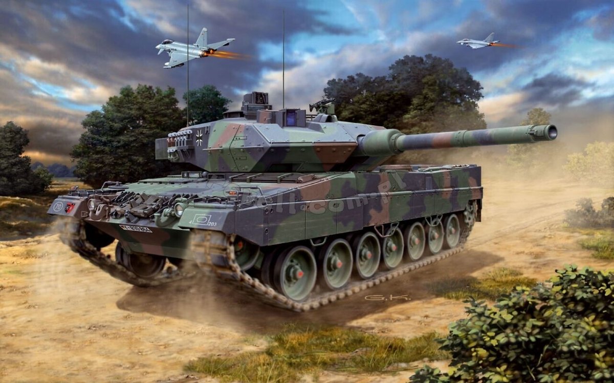 Revell 63180 Leopard 2A6/A6M Model Set 1/72 – zdjęcie 2