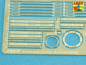 Aber 35L-148 125mm 2A46M Barrel for Russian Tank T-72M1 &amp;amp;amp;amp;amp;amp;amp;amp;amp; T-64A/B 1/35 – image 3