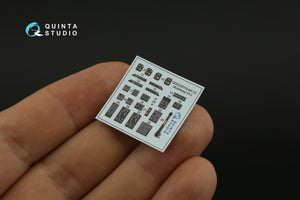 Quinta Studio QD+35119 AH-1Z 3D-Printed colored Interior on decal paper (Academy) (with 3D-printed resin parts) 1/35 – image 6