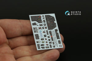 Quinta Studio QD32200 P-38L-5-LO Lightning 3D-Printed &amp;amp; colored Interior on decal paper (Trumpeter/Hobbycraft) 1/32 – image 9