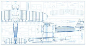 Hasegawa JT97 Nakajima E8N1 Type 95 Recon Seaplane Model 1 1/48 – zdjęcie 2
