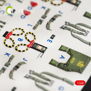 KELIK K48056 F-4G INTERIOR 3D DECALS FOR MENG KIT 1/48 – image 9