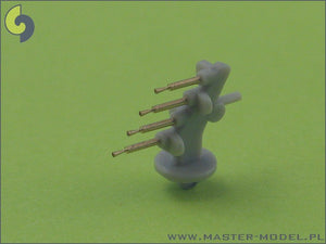 Master SM-350-038 Vickers 0.50in/62 (12.7 mm) Mark III machine gun barrels (20pcs) – zdjęcie 2