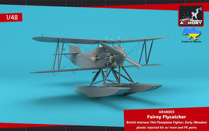 Armory Models 48003 Fairey Flycatcher British FAA Inter-War Floatplane Fighter, on Wooden Floats 1/48 – Bild 5