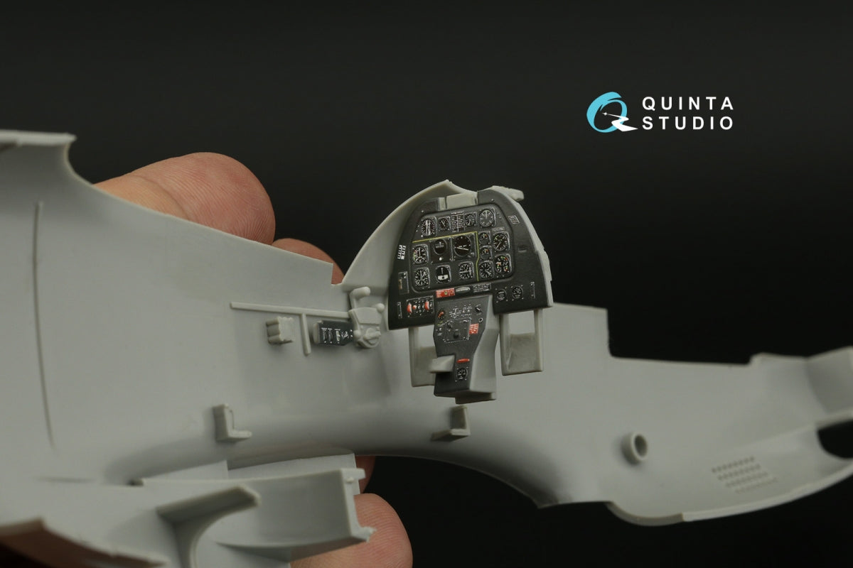 Quinta Studio QDS-32144 P-51D Mustang 3D-Printed &amp;amp; coloured Interior on decal paper (Trumpeter) (Small version) 1/32 – zdjęcie 7
