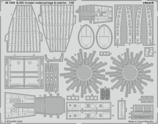 Eduard BIG49270 B-26C Invader ICM 1/48 – zdjęcie 4